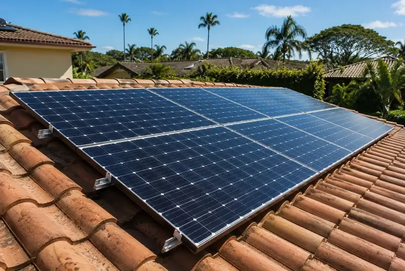 Installation de panneaux solaires à Galgon